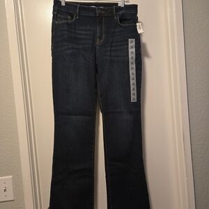 Old Navy Dark Indigo Flare Jeans